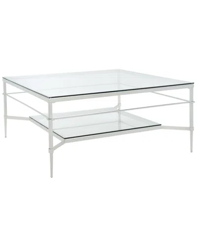 Safavieh Couture Mieka Cocktail Table In Transparent