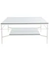 Safavieh Couture Mieka Cocktail Table In White