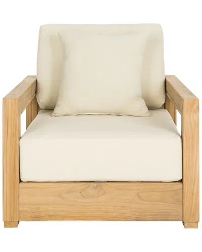 Safavieh Couture Montford Armchair In Brown