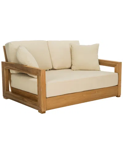 Safavieh Couture Montford Indoor/outdoor Teak 2-seat Loveseat