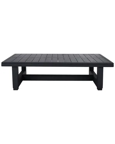 Safavieh Couture Montford Aluminum Coffee Table In Black