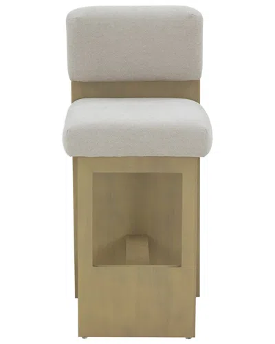 Safavieh Couture Naja Modern Counter Stool In Brown