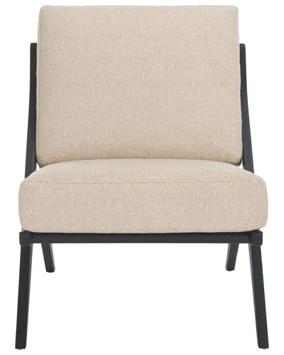 Safavieh Couture Nicki Scandinavian Accent Chair In Brown