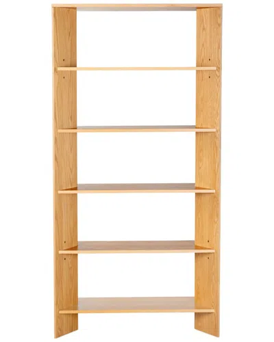 Safavieh Couture Norrington Wood 5 Shelf Bookshelf In Brown