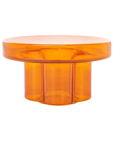 Safavieh Couture Patterson Glass Coffee Table In Black