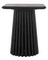 Safavieh Couture Penelope Wood Accent Table In Black