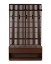 Safavieh Couture Petrabella Wood Hall Tree With Bench In Brown