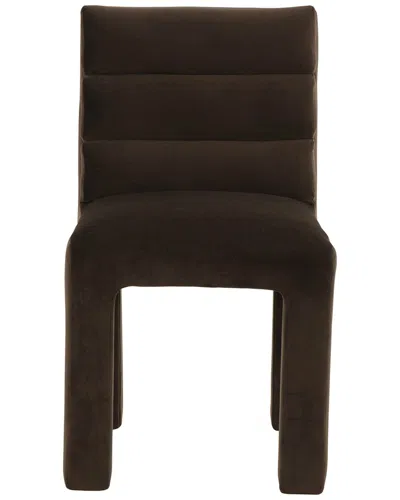 Safavieh Couture Pietro Tufted Dining Chair In Brown