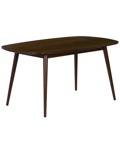 Safavieh Couture Portman 62in Wood Dining Table In Brown