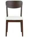 Safavieh Couture Portman Wood Dining Chair In Brown