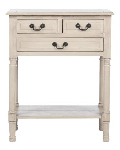 SAFAVIEH SAFAVIEH COUTURE PRIMROSE 3 DRAWER CONSOLE TABLE