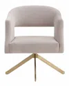 Safavieh Couture Quartz Swivel Accent Chair