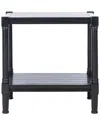 Safavieh Couture Rafiki Rectangle Accent Table In Black