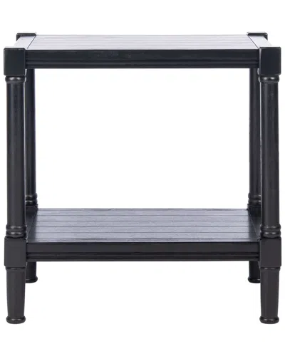 Safavieh Couture Rafiki Rectangle Accent Table In Black