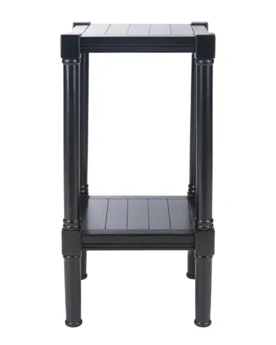 Safavieh Couture Rafiki Square Accent Table In Black