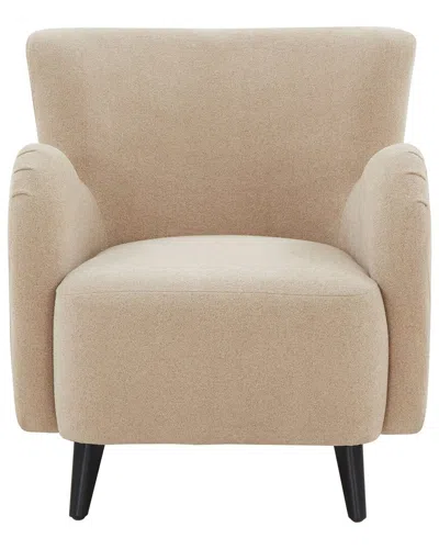 Safavieh Couture Rayanne Boucle Modern Wingback Chair In Brown