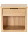 Safavieh Couture Raylie 1 Drawer Wood Nightstand In Brown