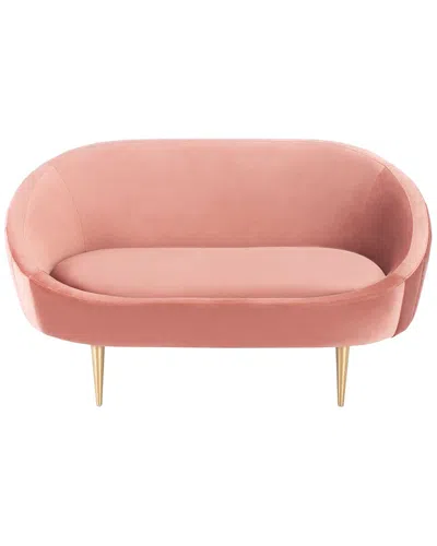 Safavieh Couture Razia Channel Tufted Tub Loveseat