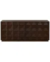 Safavieh Couture Riabelle Wood 6 Drawer Dresser In Brown
