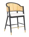 Safavieh Couture Rogue Rattan Barstool