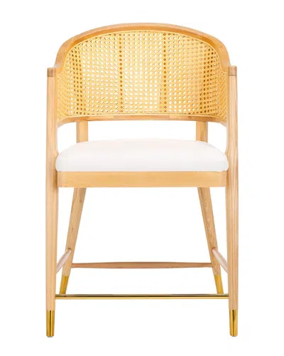 SAFAVIEH COUTURE SAFAVIEH COUTURE ROGUE RATTAN COUNTER STOOL