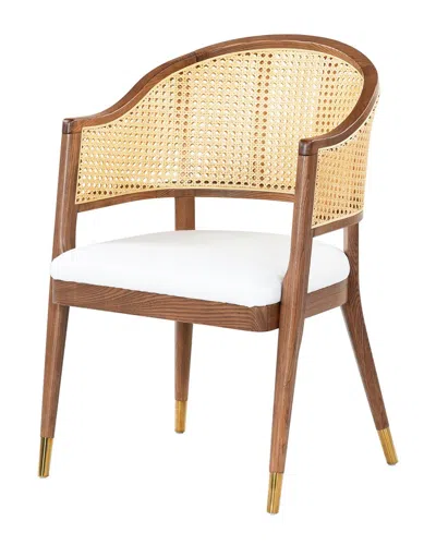 SAFAVIEH COUTURE SAFAVIEH COUTURE ROGUE RATTAN DINING CHAIR