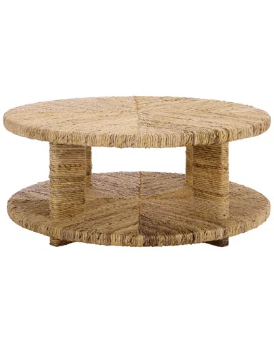 Safavieh Couture Rolando Abaca Round Coffee Table