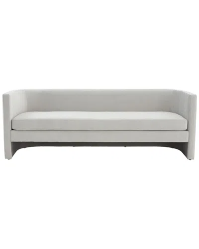 Safavieh Couture Rosabeth Curved Sofa In Gray