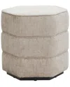 Safavieh Couture Rosaria Chenille Hexagon Ottoman