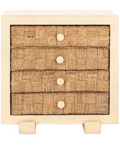 Safavieh Couture Rosario Woven Wood Nightstand