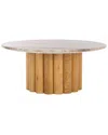 Safavieh Couture Roxiella Marble Top Coffee Table