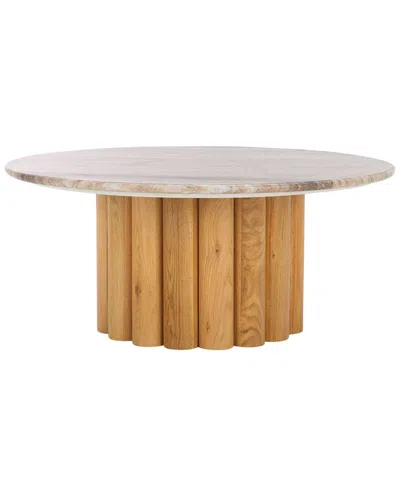 Safavieh Couture Roxiella Marble Top Coffee Table