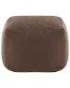 Safavieh Couture Samuels Boucle Pouf In Brown