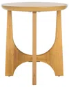 Safavieh Couture Sasha Wood Accent Table In Brown