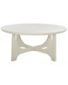 Safavieh Couture Sasha Wood Coffee Table In White