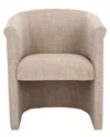 SAFAVIEH COUTURE SAFAVIEH COUTURE SELINA BARREL BACK DINING CHAIR