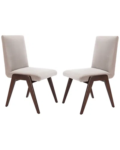 Safavieh Couture Set Of 2 Forrest Dining Chairs