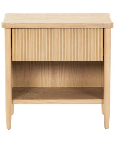 Safavieh Couture Shelbie 1-drawer Nightstand In Neutral