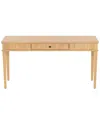 Safavieh Couture Shelbie 1-drawer Reeded Desk In Neutral