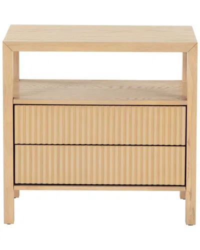 Safavieh Couture Shelbie 2-drawer Nightstand In Nude