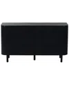 Safavieh Couture Shelbie 6-drawer Reeded Dresser In Black