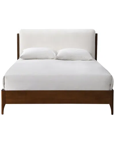 Safavieh Couture Solacina Wood Frame Bed In Brown