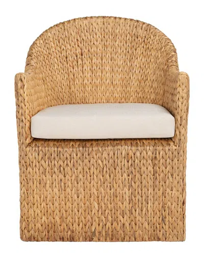 Safavieh Couture Solomon Water Hyacinth Chair In Neutral