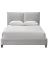 Safavieh Couture Sophianna Platform Bed In Grey