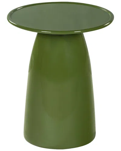 Safavieh Couture Stephan Concrete Accent Table In Green