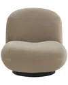 Safavieh Couture Stevie Boucle Accent Chair In Brown