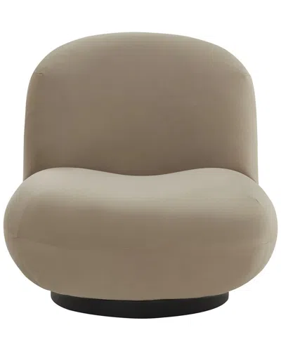 SAFAVIEH COUTURE SAFAVIEH COUTURE STEVIE VELVET ACCENT CHAIR