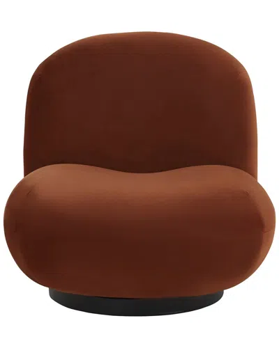 Safavieh Couture Stevie Boucle Accent Chair In Brown