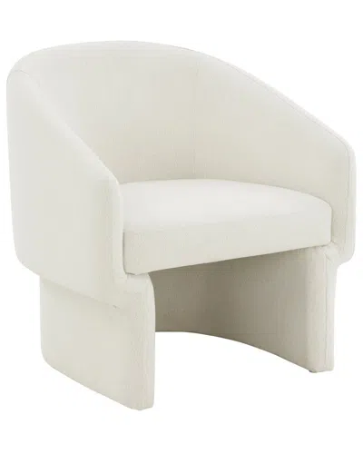 Safavieh Couture Susie Barrel Back Accent Chair In White