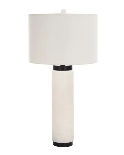 SAFAVIEH COUTURE SAFAVIEH COUTURE SYDNI ALABASTER PILLAR TABLE LAMP